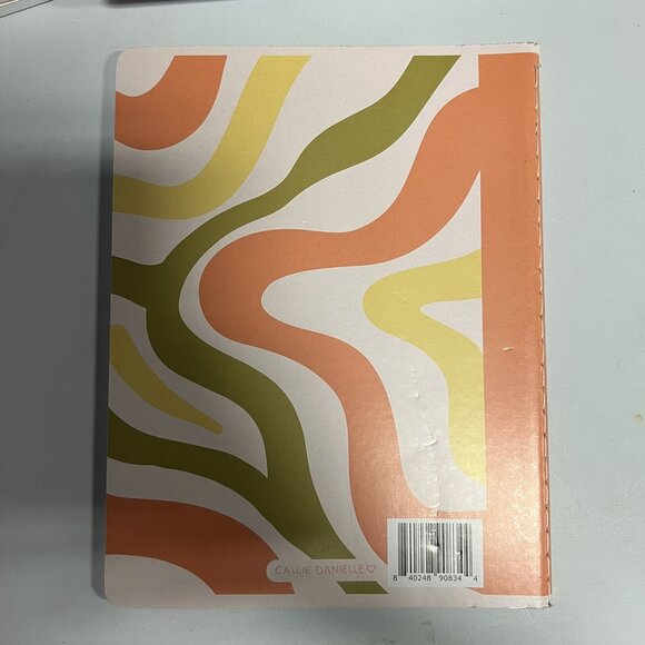Callie Danielle Wide Ruled Composition Notebook Groovy Lines (Pack of 3) - Picture 4 of 6